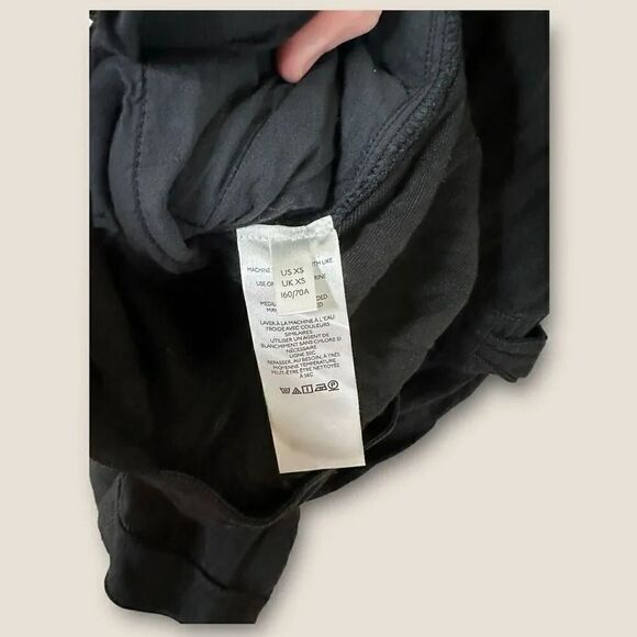 Anthropologie Breezy Utility Romper Black Size XS - Picture 6 of 7